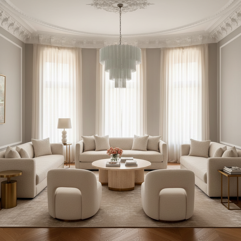 Murano Chandelier – 78 tubes – Alabaster white