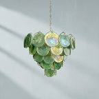 Murano Chandelier 57 Green