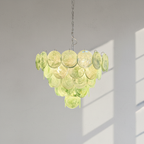 Murano Chandelier 57 Green