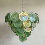 Murano Chandelier 57 Green