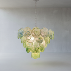 Murano Chandelier 57 Green