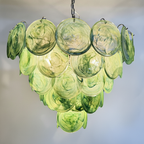 Murano Chandelier 57 Green