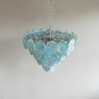 Murano Chandelier 57 Blue