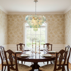 Murano Chandelier 57 Blue