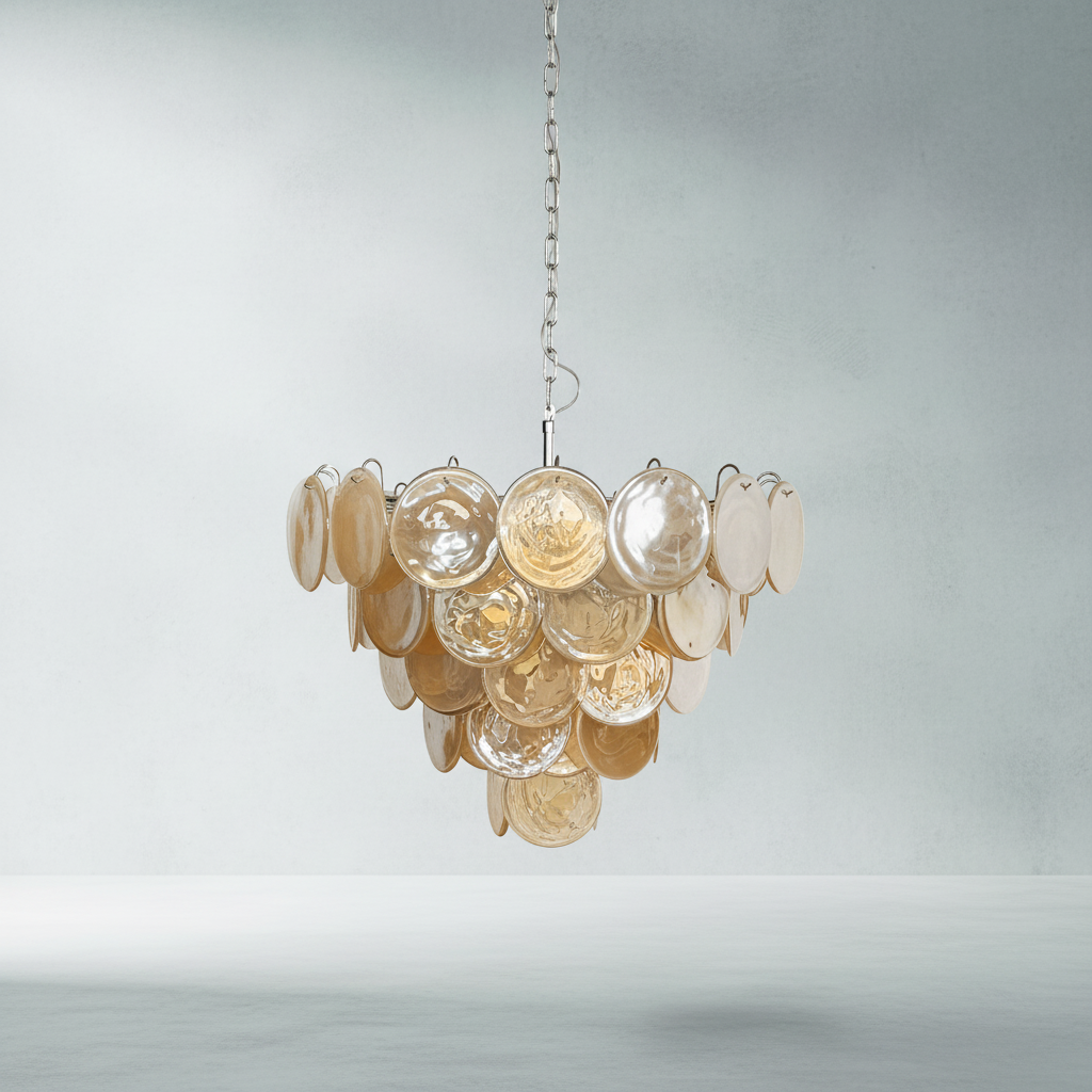 Murano Chandelier 57 Gold