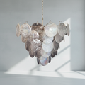 Murano Chandelier 57 Iridescent Glass