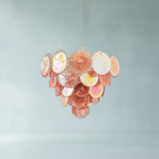 Murano Chandelier 57 Pink
