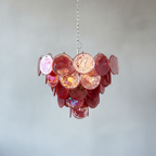 Murano Chandelier 57 Pink