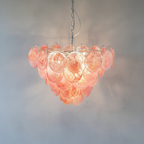 Murano Chandelier 57 Pink