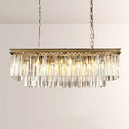 1920s Olion Rectangular Chandelier 40"