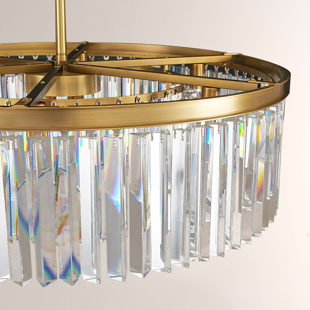 Raly Round Chandelier 32"D/42"D