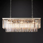 1920s Olion Rectangular Chandelier 40"