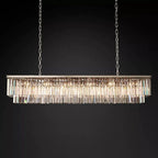 1920s Olion Rectangular Chandelier 72"