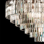 1920s Olion Round Chandelier 44"