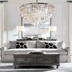 1920s Olion Round Chandelier 44"