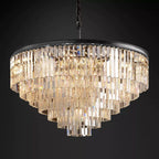 1920s Olion Round Chandelier 44"