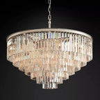 1920s Olion Round Chandelier 44"