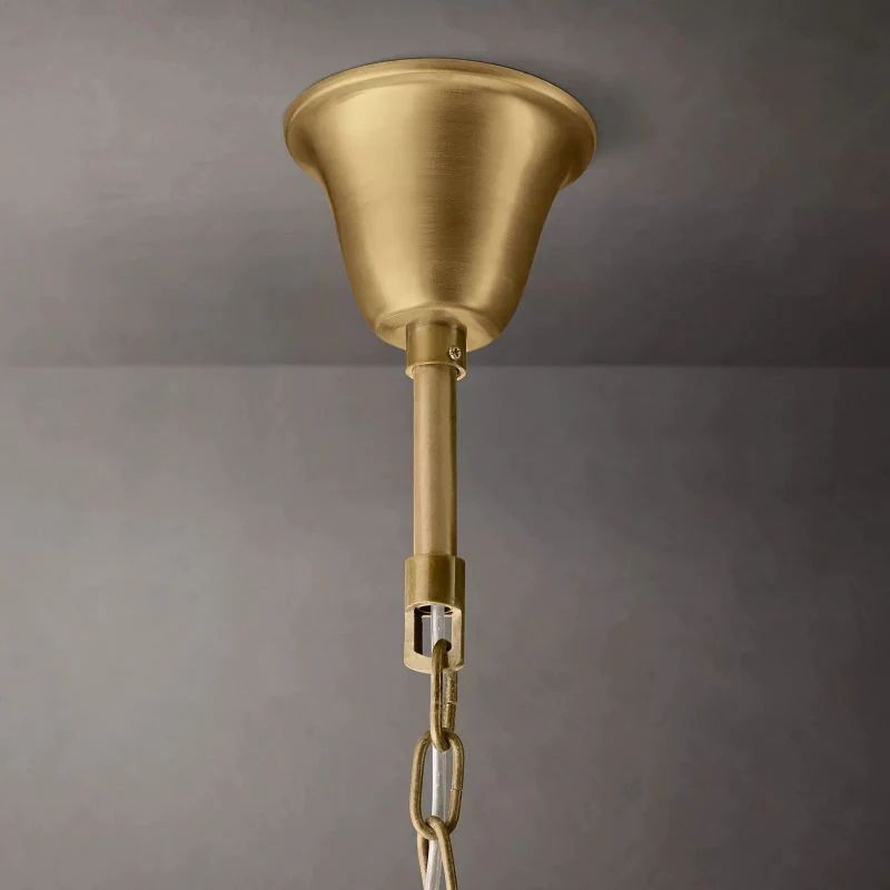 1920s Olion Round Chandelier 44"