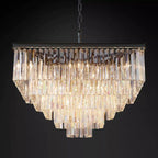 1920s Olion Square Chandelier 34"