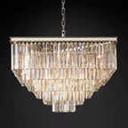 1920s Olion Square Chandelier 34"