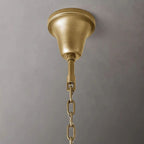 1920s Olion Square Chandelier 34"