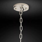 1920s Olion Square Chandelier 34"
