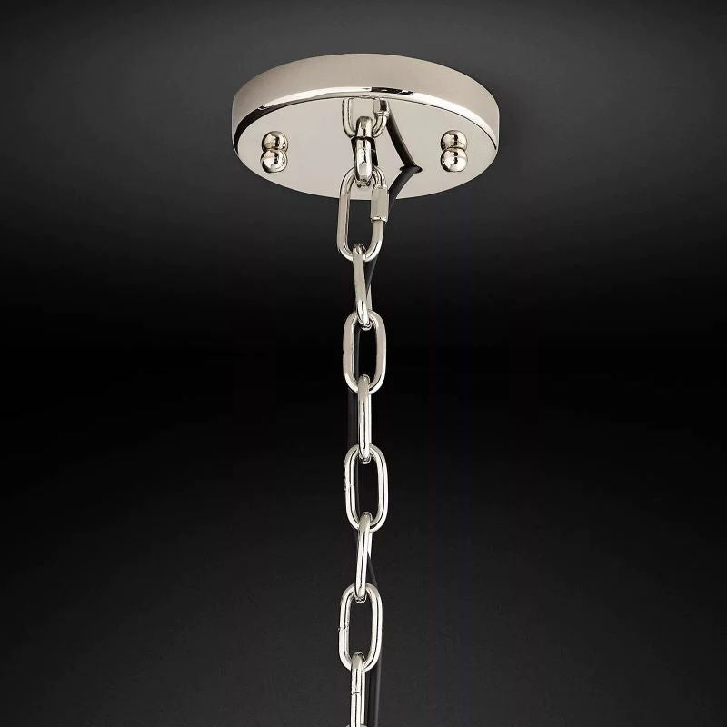 1920s Olion Square Chandelier 34"