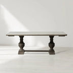 Florence Center Floral Bell'Arte Rectangle Dining Table