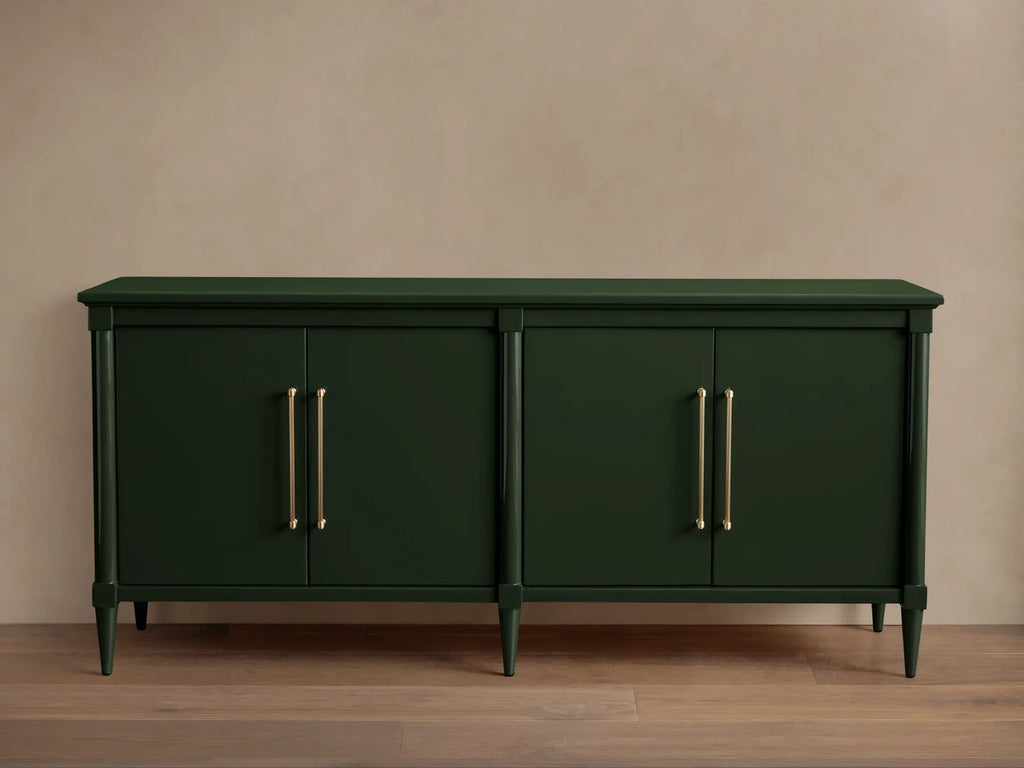 Oakleigh 4-Door Sideboard Solid Wood High Gloss Modern Classic Dining