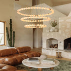 Alabaster Veritas Chandelier - thebelacan