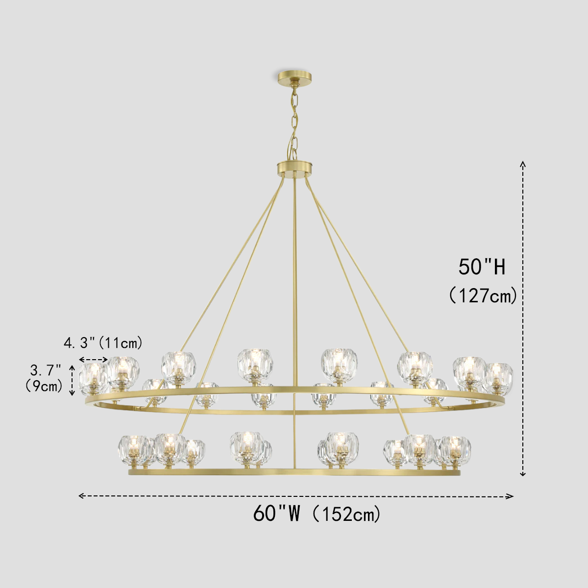 Kelly Round Chandelier
