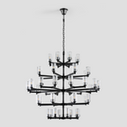 Niko Wine-glass Large Crystal Chandelier