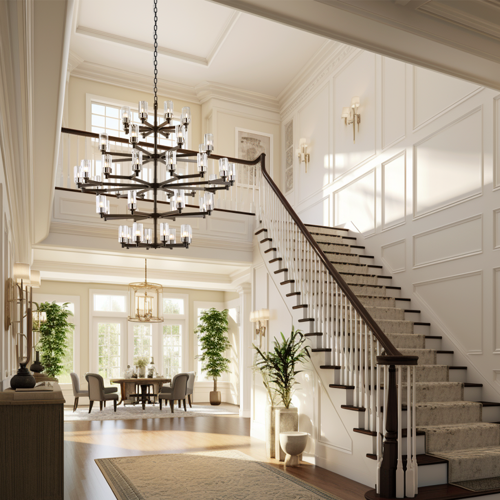 Niko Wine-glass Large Crystal Chandelier