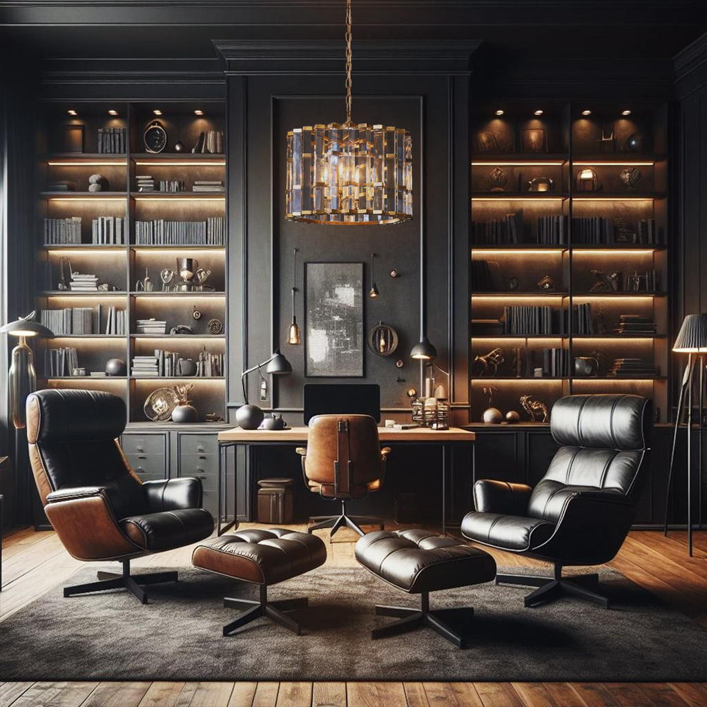 Kiko Cylindrical/ Linear Chandelier