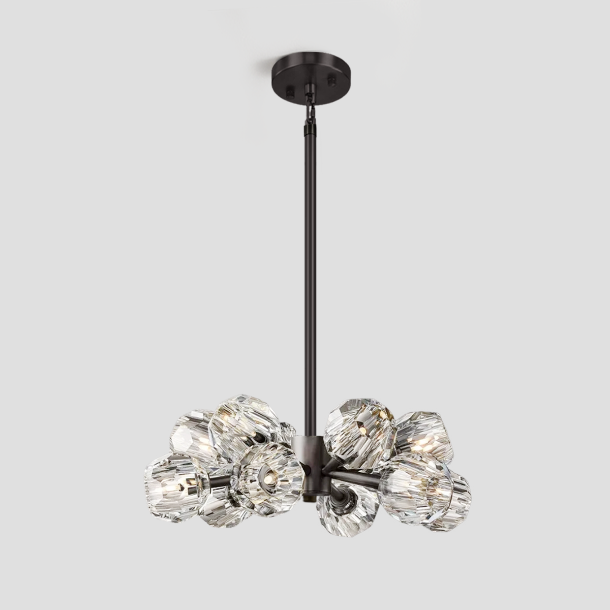 Kelly Clear Glass Chandelier
