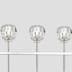 Kelly Clear Glass Linear Chandelier