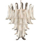 Murano Chandelier – 52 petals – White
