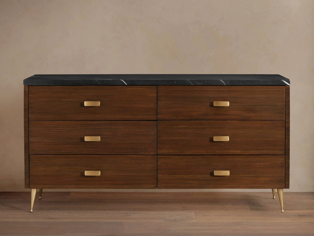 Giselle Six-Drawer Dresser