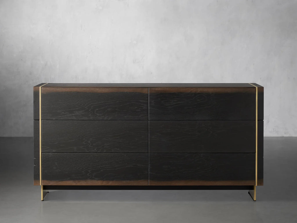 Mihaela Six-Drawer Dresser 67.5"