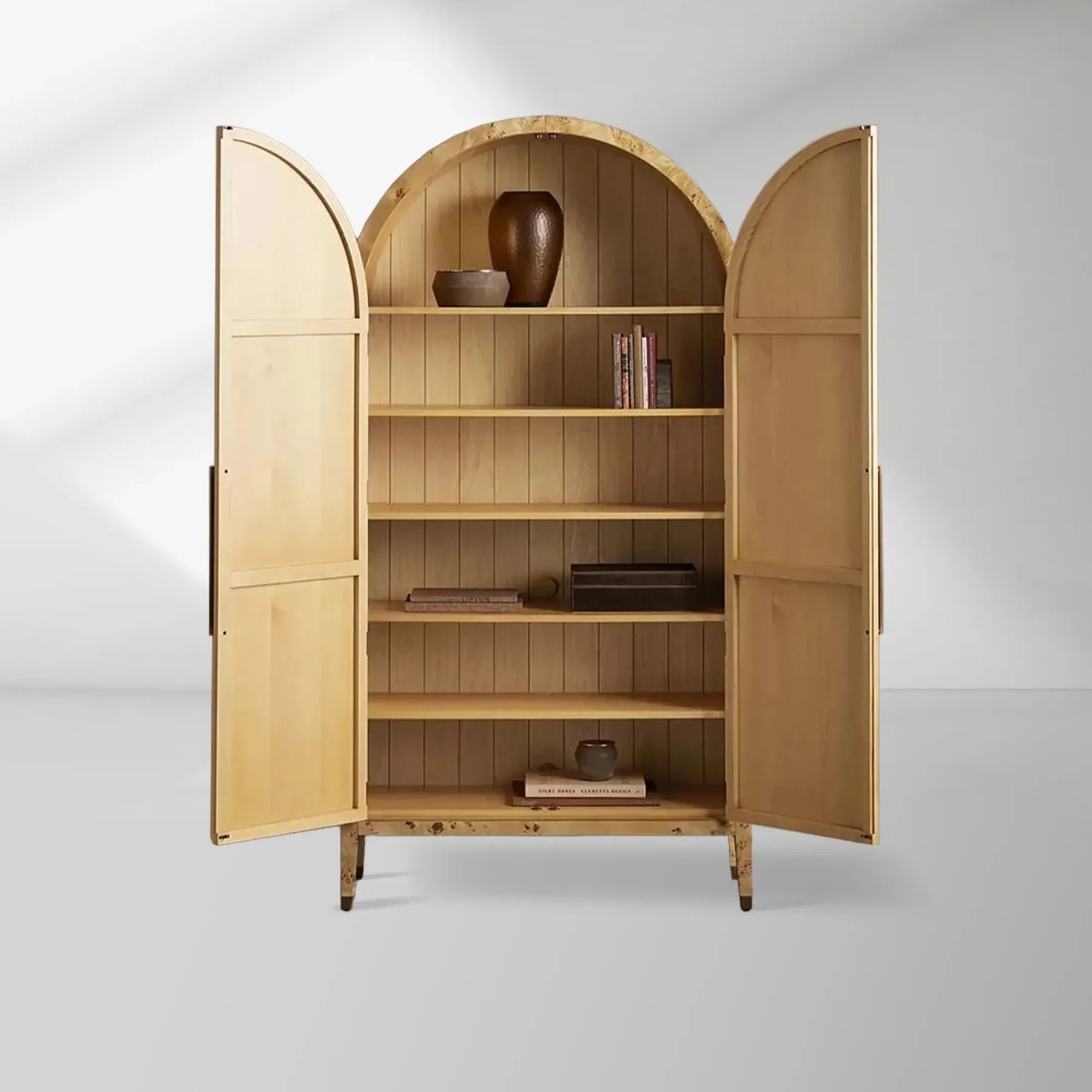 Hattie Burl Tall Cabinet