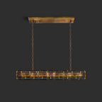Kiko Cylindrical/ Linear Chandelier