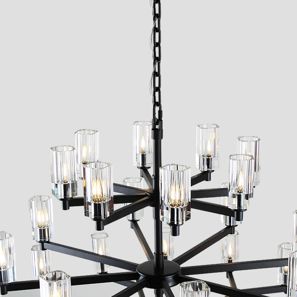 Niko Wine-glass Large Crystal Chandelier