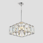 Kiko Crystal Square Chandelier 24"