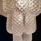 Murano Chandelier 75 Drops Transparent