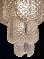 Murano Chandelier 75 Drops Transparent