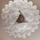 Murano Chandelier 75 Drops Transparent