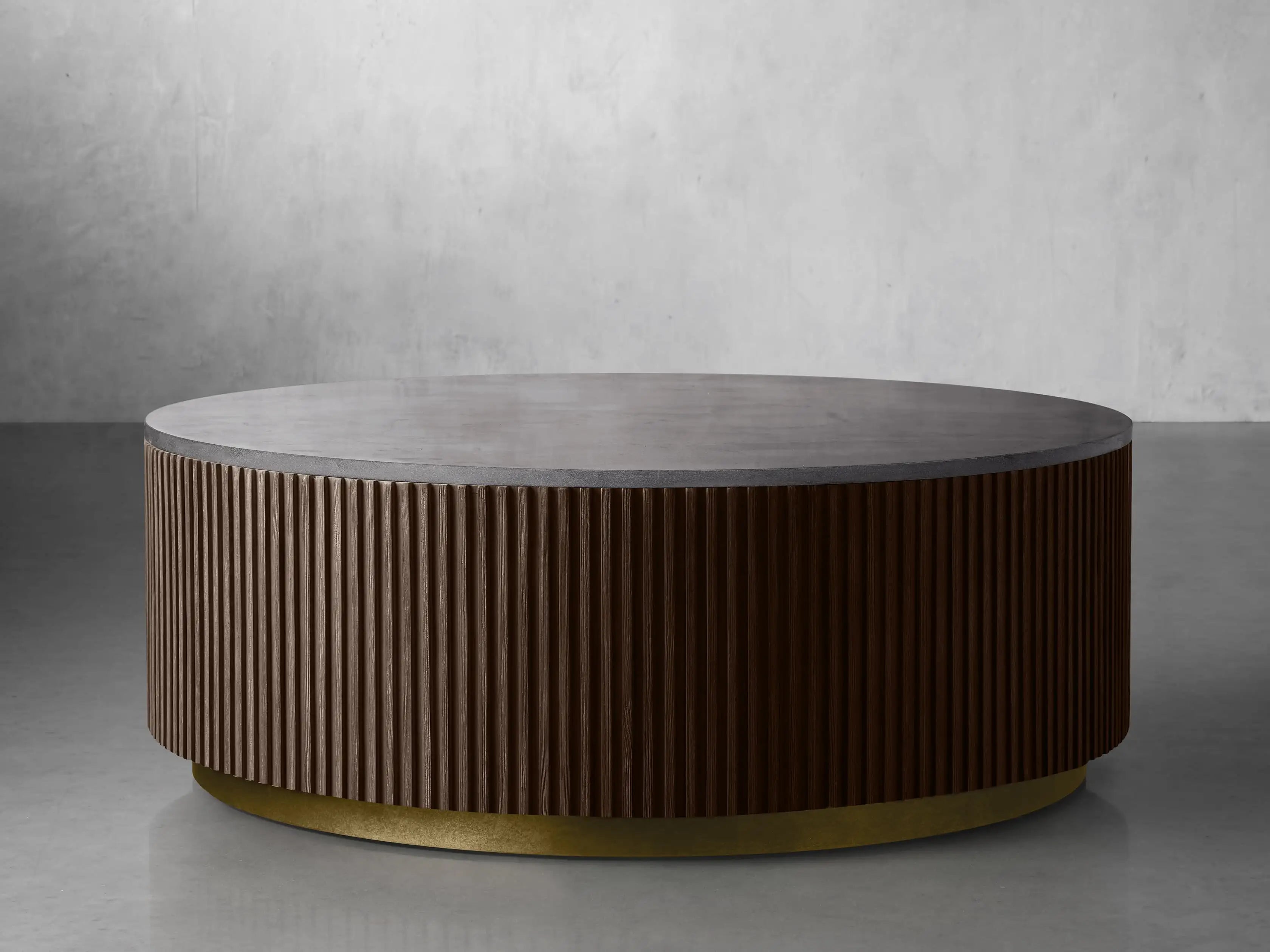 Finnley Marble Round Coffee Table