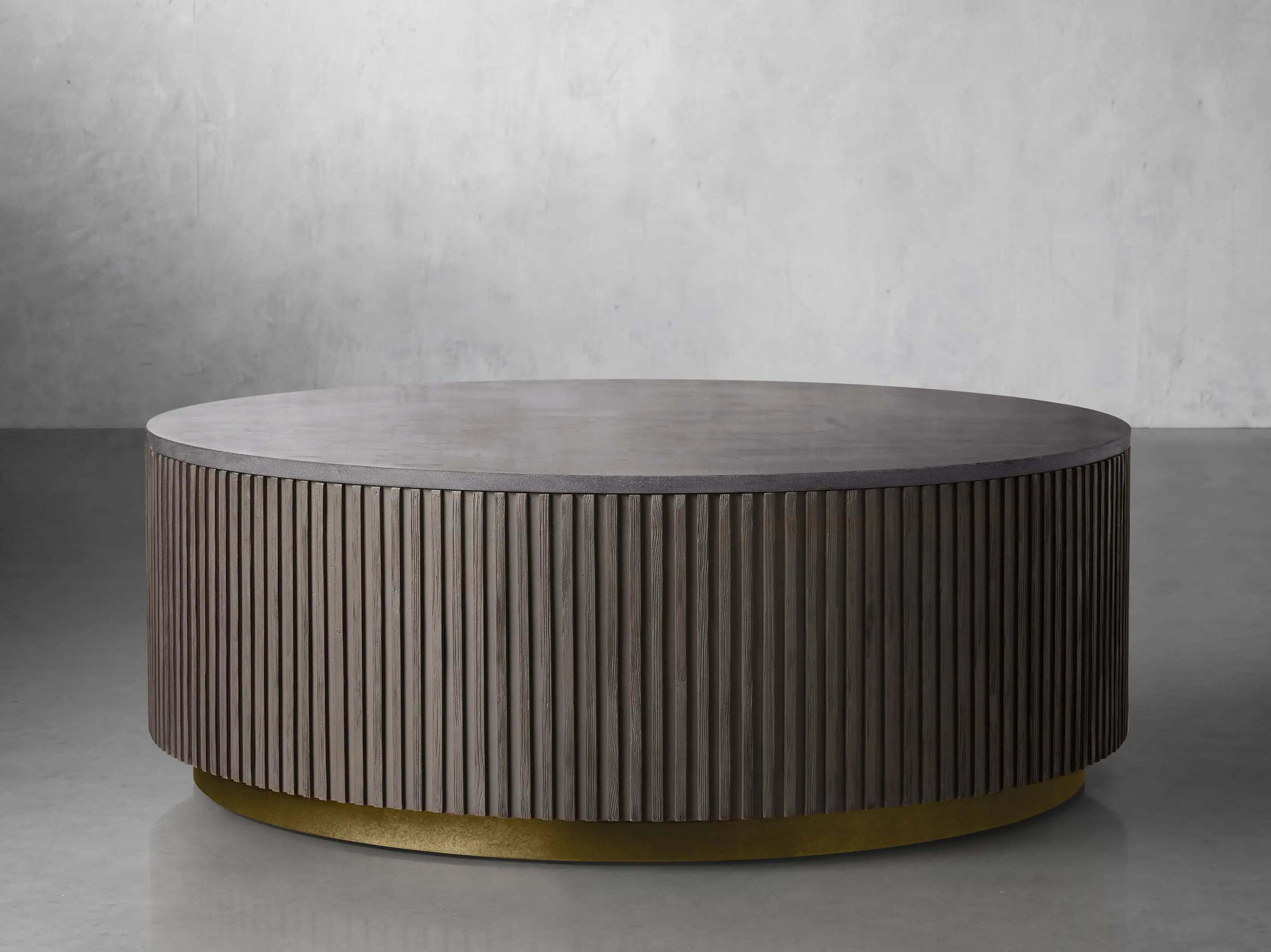 Finnley Marble Round Coffee Table