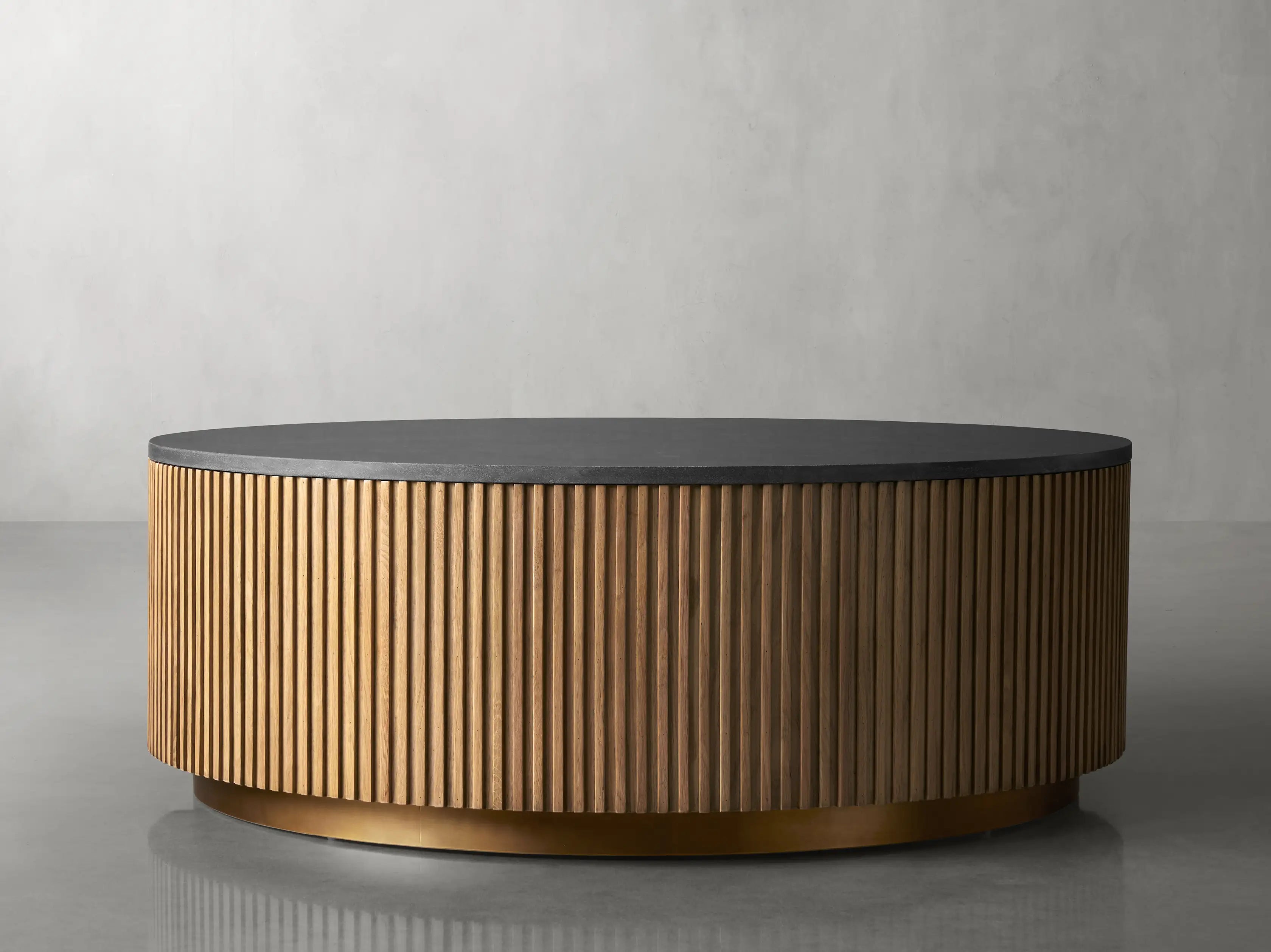 Finnley Marble Round Coffee Table