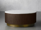 Finnley Marble Round Coffee Table
